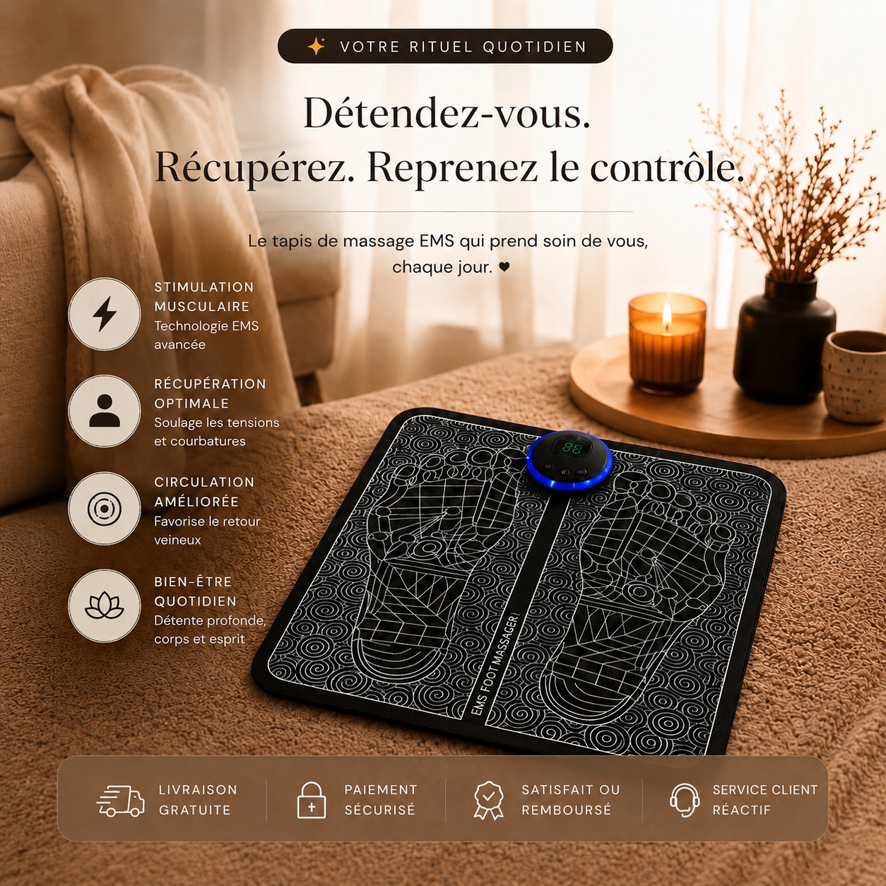 Tapis de Massage EMS SOVA™